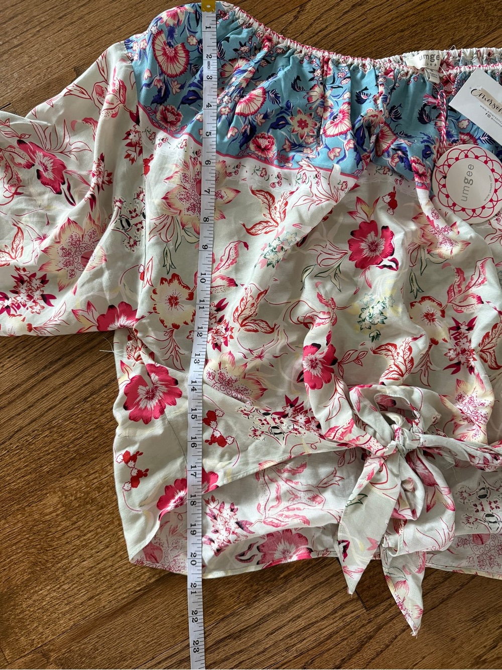 Umgee Women’s off the shoulder top - Size medium BNWT! - Picture 7 of 7